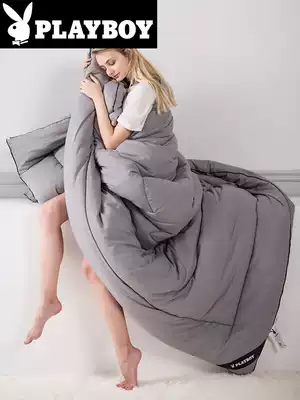 Playboy quilt winter quilt spring and autumn quilt core Summer quilt core single double quilt air conditioning quilt Summer cool quilt thin section