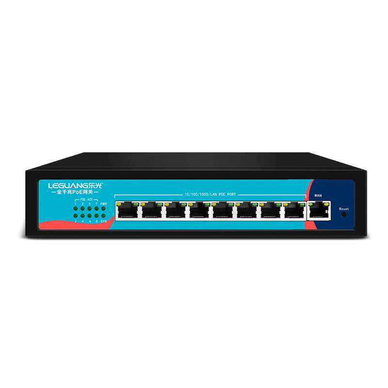 [Three-In-One Router]Leguang Ac Gateway Poe Switch Controller Paired with Wireless Ap Panel Wifi Coverage for Large Areas, Suitable for Home, Villa, Enterprise, Guesthouse, Hotel Networking