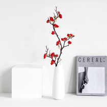 Lamei Magnolia Simulation Flower Set Fake Flower Living Room Home Decoration Decoration Dining Table Bouquet Tea Table Dried Flower Decoration