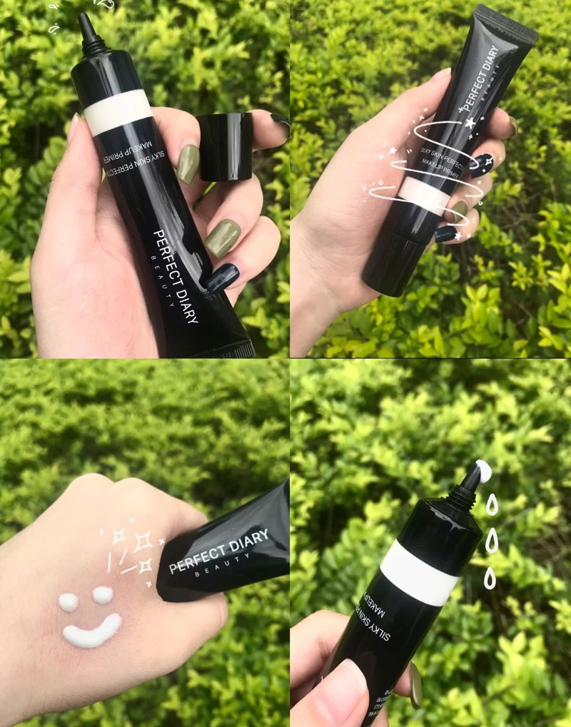 Perfect Diary Makeup Front Milk Isolation Cream Persistent Moisturizing Moisturizing Woman Beating Bottom Flawless Pore Control Oil Student Anti -