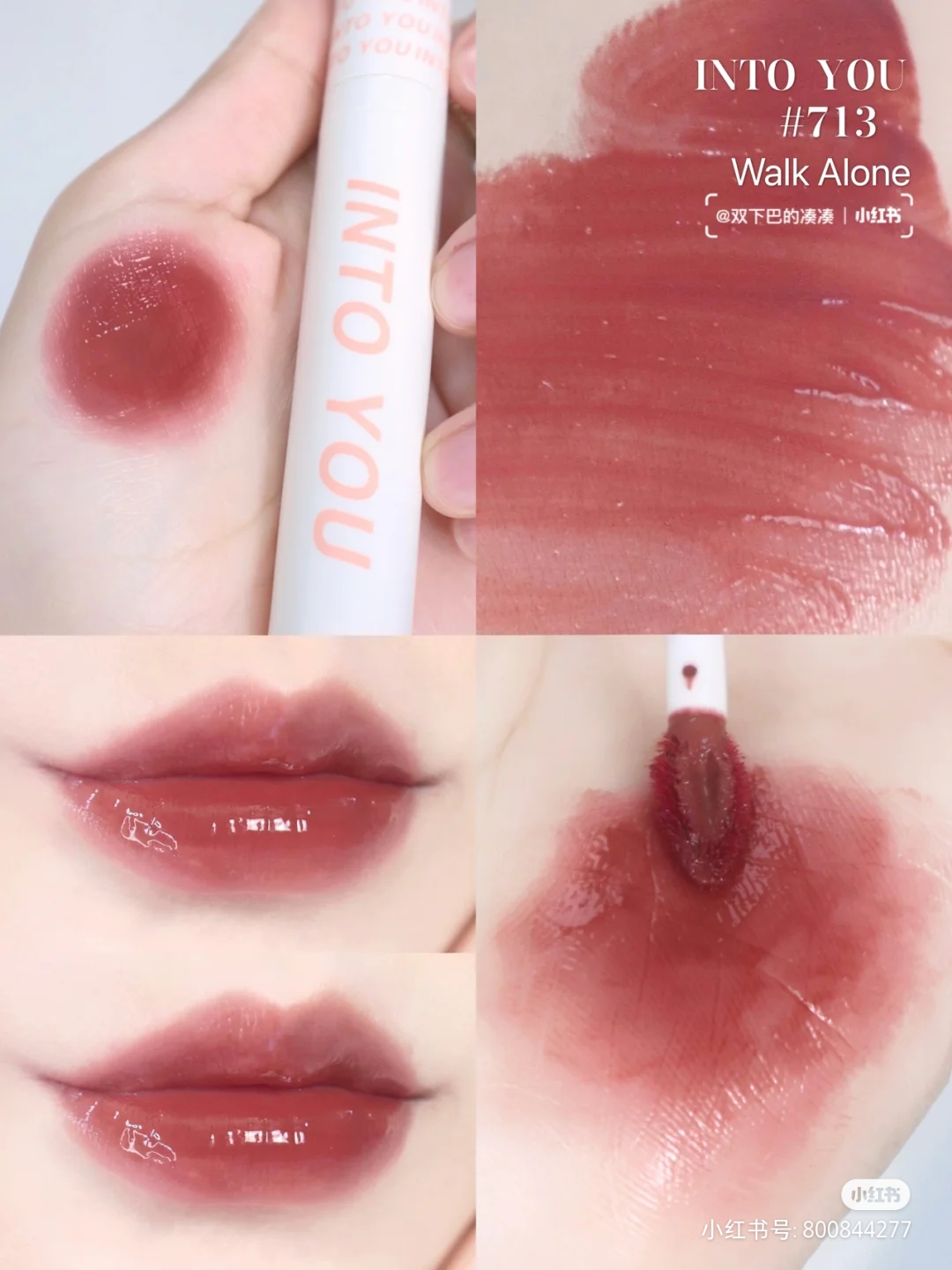 Into You Lip Glazed Matt 713 Lip Clay Velvet 05 Mirror 147 Water Light 718 Lipstick Student 117 Affordable Woman