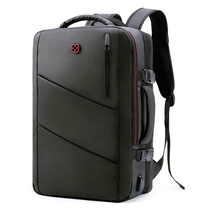 Swiss soldier knife shoulder bag male 2023 new business computer backpack large capacity can expand short - distance travel pack