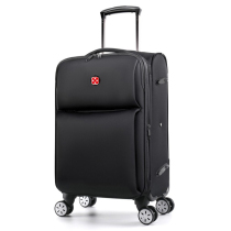 Swiss soldier knife pull rod box Oxford cloth business boarding suitcase mute wheel travel large capacity suitcase
