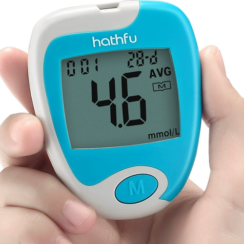 哈斯福 Электронный глюкозовый тестер в крови полностью измеренный и обнаруженный медицинский прибор с высоким содержанием безболезненного сахара