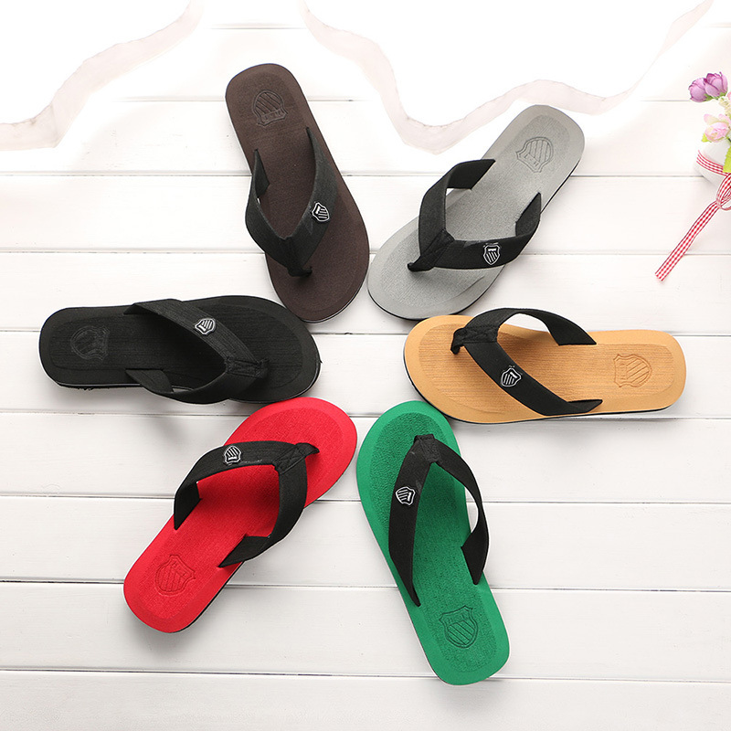 2017 người đàn ông mới của mùa hè cá tính flip-flops kéo vỏ nhỏ với cùng một bãi biển giày dép nam