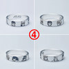 JOJO's Bizarre Adventure Cartoon Characters Sterling Silver Animation Ring Giorno Kujo Xuren Joseph