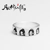 The Buried Fulian Simmelheita Philenshutark Volame Yubel Cartoon sterling silver ring