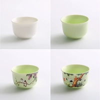Jingdezhen gốm trắng rượu thủy tinh nhà rượu cốc vàng rượu vang nhỏ hầm rượu sáng tạo của rượu vang vàng tùy chỉnh ly uống rượu vang pha lê