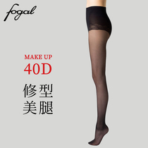 FOGAL FOGAL repair legs translucent solid color basic pantyhose Make up 555 40D