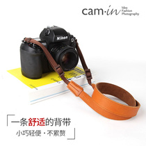 cam-in SLR Micro Single Camera X-M A7 RX100 Black card Leather strap 26mm wide cam227