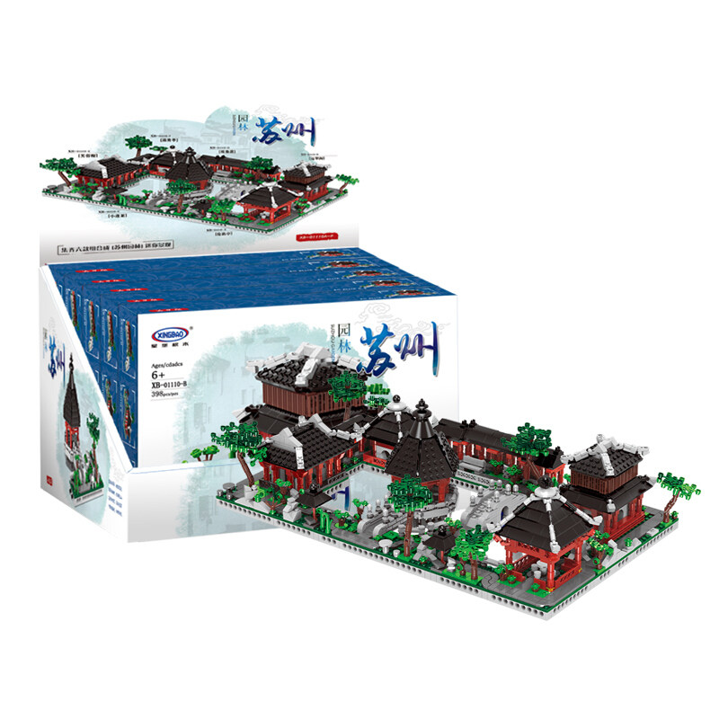 XINGBAO Construction Group Suzhou Garden Compatible with Lego Building Blocks Assembled Model Educational Toys