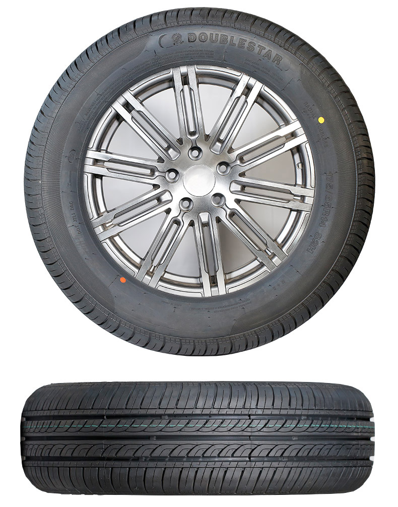 Lốp xe đôi sao 165 / 70R14 cho Changan POLO Chery Lifan 520 Kia K2 lắp đặt xe lốp xe ô tô chống đinh
