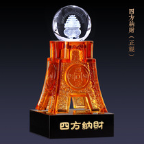 Glazed FoundingBaoding Craftsmanship Gifts of Craftsmanship Poly Treasure Home Hotel Jo Relocating the Inauguration Celebration of the Great Decorations