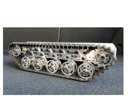 Tank chassis track wi fi cart shock absorption chassis smart car tank robot arm intelligence