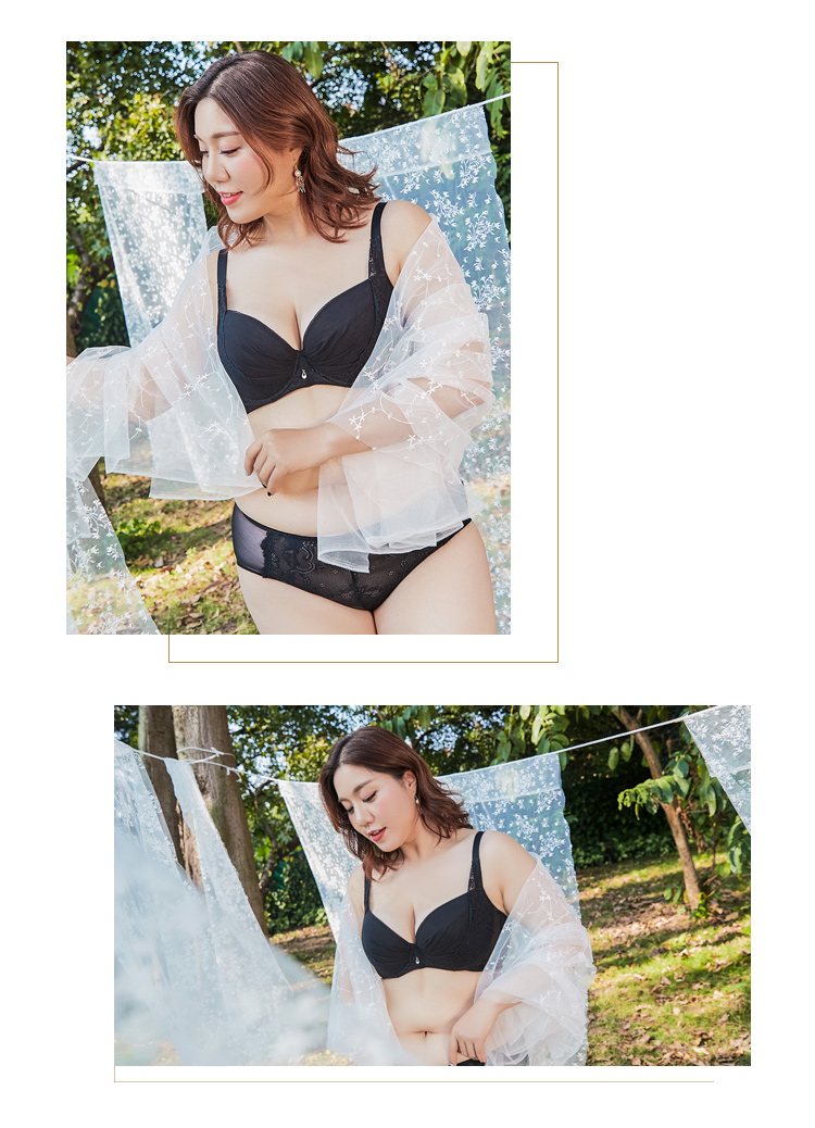 Athena áo ngực cỡ lớn 200 pounds mùa hè chất béo mm tập hợp phần mỏng trên bộ đồ lót ngực lớn gợi cảm nữ chống chảy xệ - Strapless Bras áo lót thời trang