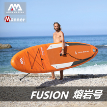 AquaMarina Lava sup Paddle Board Stand-up Surfboard Inflatable Waterslide Paddling Board Upright