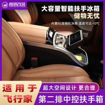 Suitable for Lincoln Aviator Navigator aviation seats second row center armrest box ice rear entertainment explorer