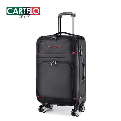 Прочный универсальный чемодан подходит для мужчин и женщин, ткань оксфорд, 20 дюймов