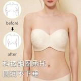 岚琴 Бретели, летний бюстгальтер без косточек, нижнее белье, тонкий поддерживающий бюстгалтер, бюстгальтер-топ, без лямок, красивая спина