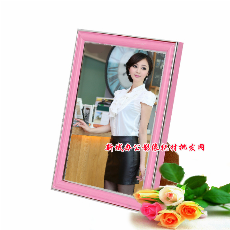 Color frame Creative 5 inch 6 inch 7 inch 8 inch A4 Photo frame Children's Plastic Photo Frame Photo Frame