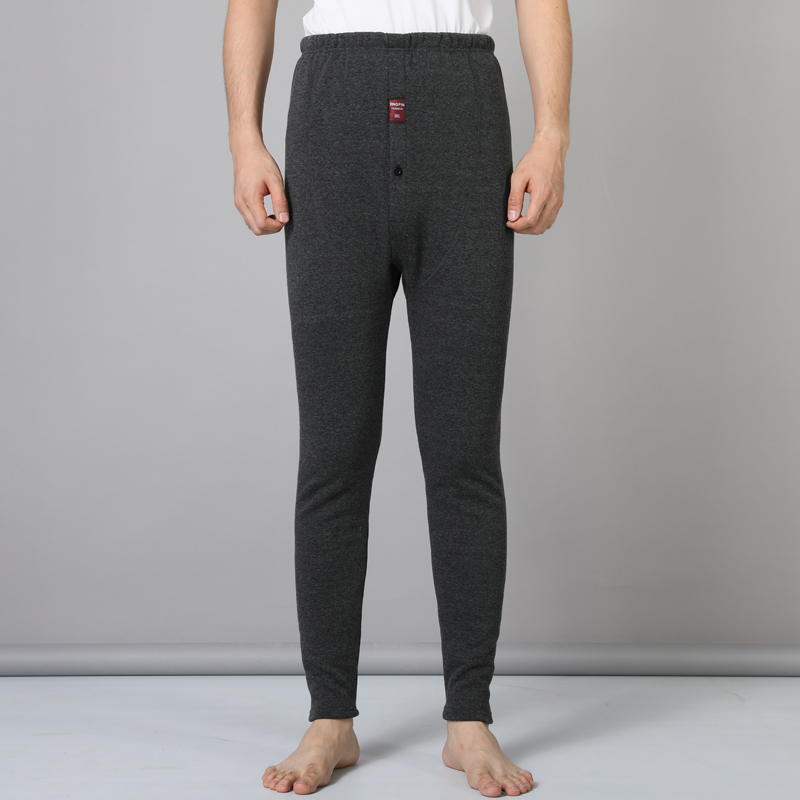 Thu quần cha mùa đông ấm áp mặc ingenanded cộng dày quần mùa thu trung niên sdownpants cao cấp trung niên mens quần cotton.