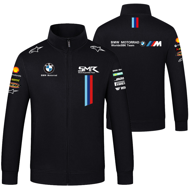 Bmw Car 4S Store Work Uniforms Bmw Motorcycle Riding Clothing Spring and Summer New Sweatshirts Men's and Women's Business Casual Jackets