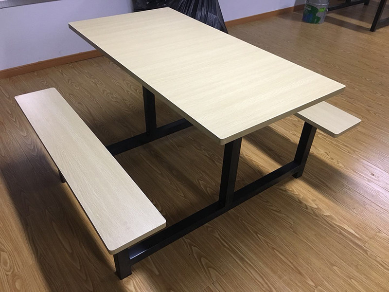 Cafeteria dining table and chair dining room table and chair FRP dining table restaurant dining table 4 four 6 people 8 people