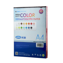 Meta Hao Colorful leather pattern paper binding cover paper A4 210g thick cloud color paper pattern paper seal leather paper 100 sheets