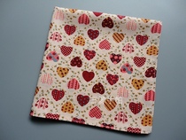 New ladys cotton handkerchief childrens cotton handkerchief 35X35cm small size square scarf love