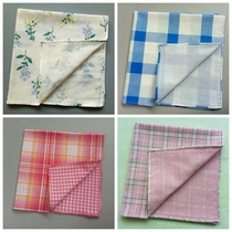 Three source double layer double-sided small size square towel cotton mens and womens childrens handkerchief cotton handkerchief two up