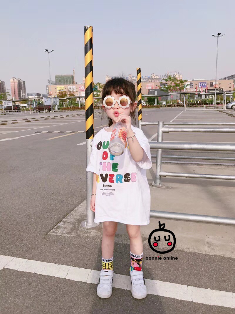 Mùa xuân và mùa hè cô gái vớ cotton trẻ em trái cây dễ thương AB vớ cọc vớ thủy triều thời trang bé gái