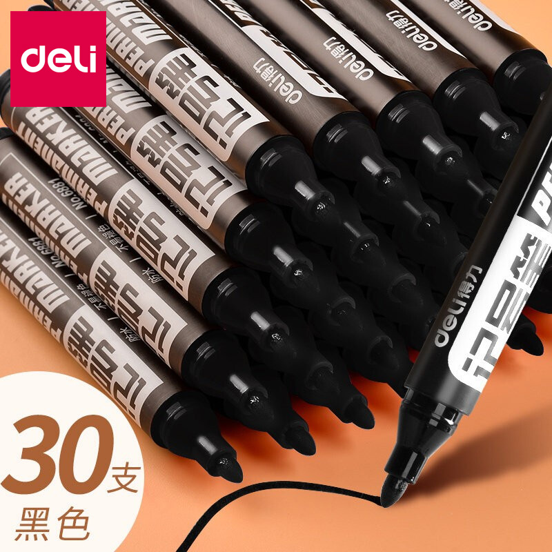 Able Red Note Pen BIZARRE PEN OILY PEN WATERPROOF NOT ERASABLE MACPEN BLACK LARGE NUMBER SITE SIGNATURE PEN SIGN TO PEN LARGE CAPACITY MARK PEN CHECK PEN EXPRESS ROUGH HEAD PEN