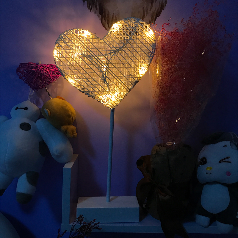 Net Red Light Photo Girl Room Decorations Dreamy Starry Lights