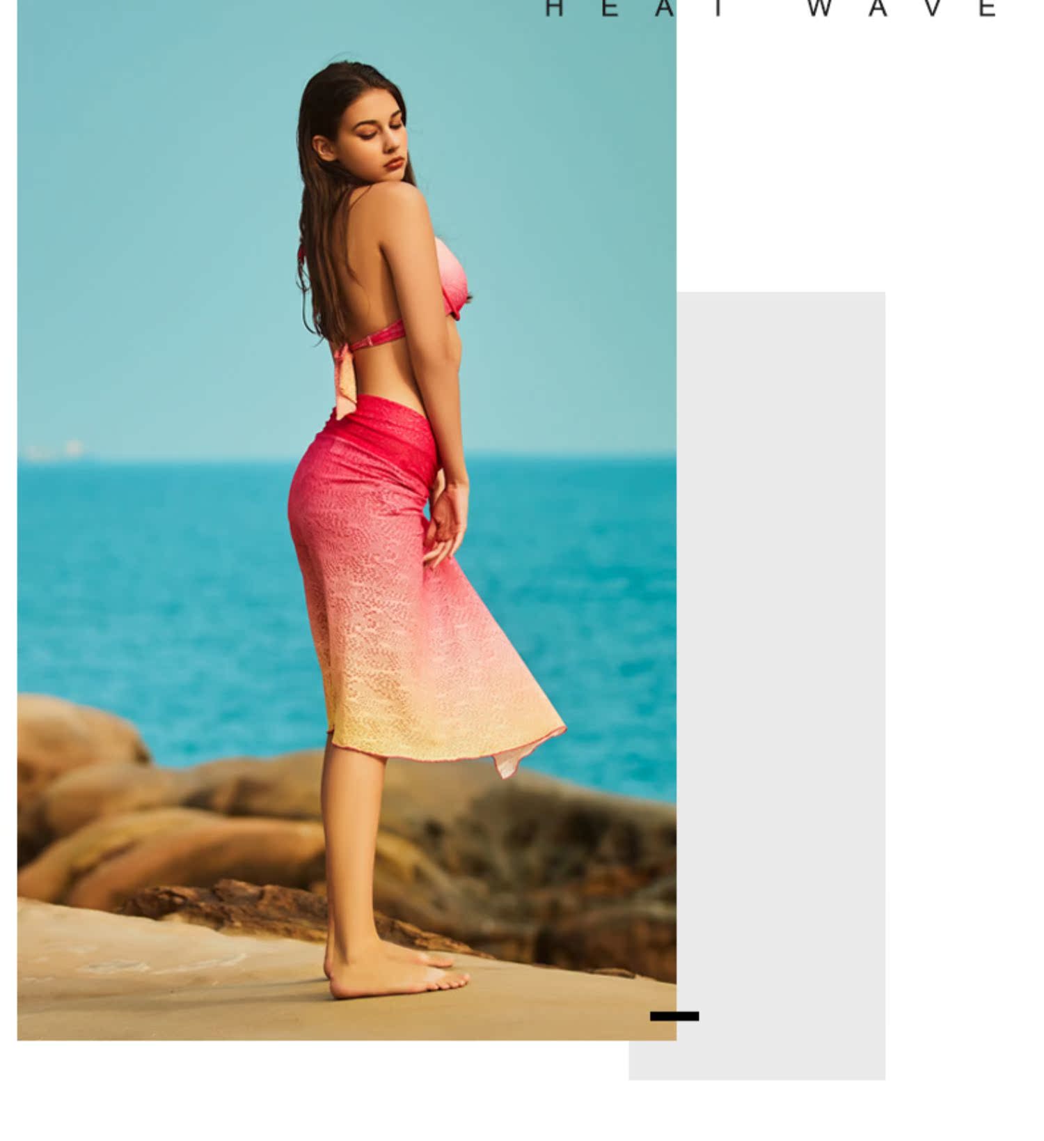 Áo tắm nhiệt 2019 mới áo tắm nữ che bụng thon gọn gợi cảm mặc bikini ba mảnh Hàn Quốc - Bikinis áo tắm cao cấp