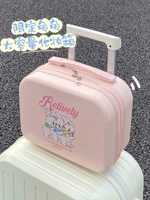 Портативный вместительный и большой брендовый чемодан, косметичка для путешествий, 14 дюймов, премиум класс