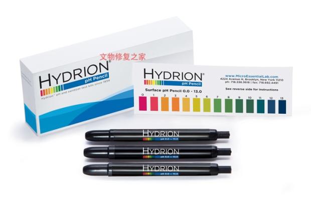 博物馆纸质修复档案修复用hydrion古字画纸张PH值酸碱度测试笔