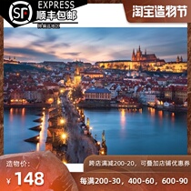 (Spot)Ravensburger Prague night view 1000 pieces of German imported puzzle educational toys