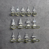 Пластиковый силиконовый прозрачный шнурок-держатель, гипоаллергенная пробка для бутылки, серьги