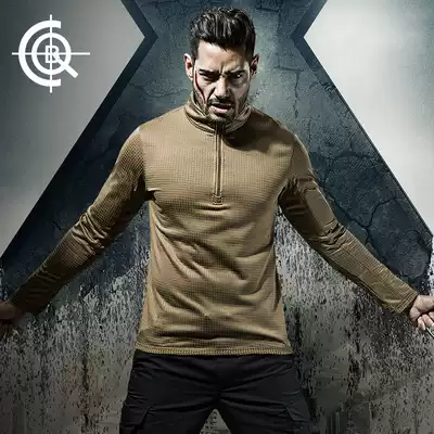 CQB outdoor double-sided fleece jacket male wolf thin warm breathable quick-drying sweat underwear assault jacket liner