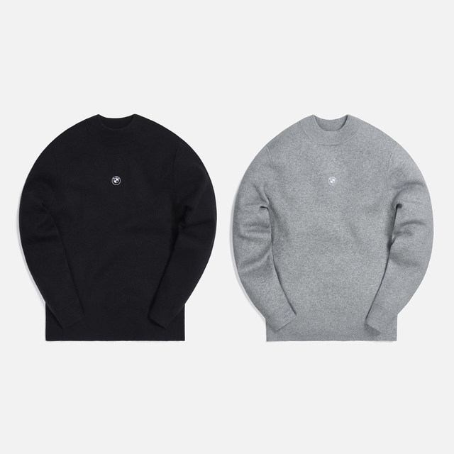 defans sweater Kith ລົດຮ່ວມດູໃບໄມ້ລົ່ນແລະລະດູຫນາວ sweater pullover ຜູ້ຊາຍຄໍເຕົ່າ sweatshirt thickened ພື້ນຖານອົບອຸ່ນເສື້ອ