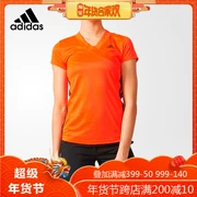 Adidas nhóm Adidas mua cuộc thi nữ thể dục thể thao lông tennis quần vợt thể thao giản dị áo polo ngắn tay