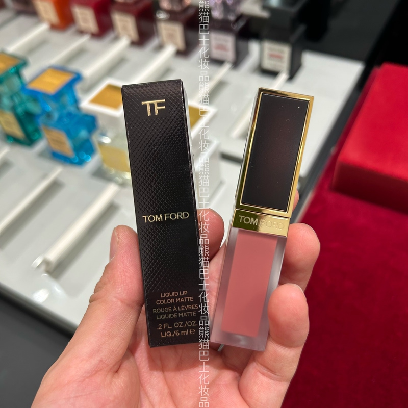Domestic Counter Tom Ford New Product Tf Black Gold Lip Mist Lip Glaze 136 140 Brightens Complexion