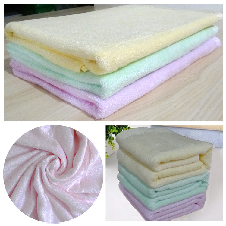 Jinggang Red Bamboo Fiber Bath Towel, Super Absorbent and Softer Than Cotton, Adult Couple Bath Towel, Special Price Sale