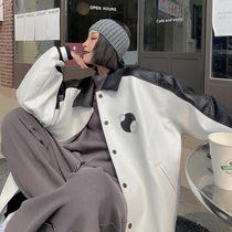 He Yimo 2021 new autumn wear Puskin jacket female spring and autumn design sense niche jacket tide