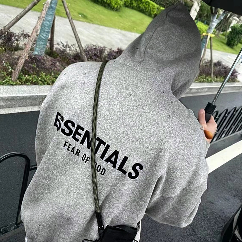 SS22连帽卫衣植绒印花秋冬男女hoodie外套美式上衣 3