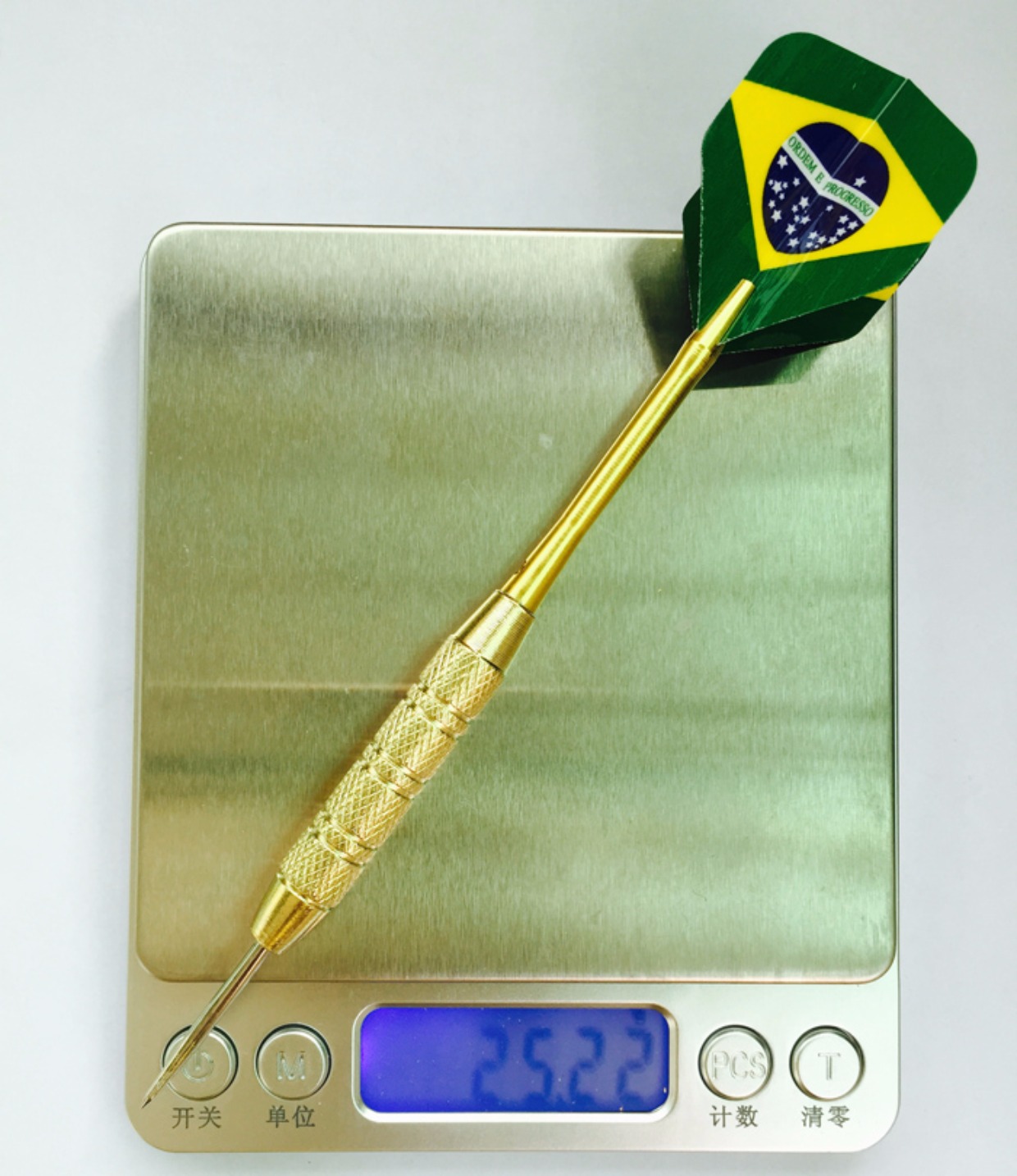 Chất lượng cao 25 ​​g 6 vàng cục nhôm Thanh kim loại đầy đủ kim phi tiêu Kim bay chuyên nghiệp - Darts / Table football / Giải trí trong nhà phi tiêu phóng