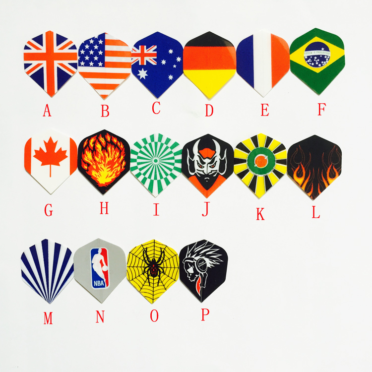 British American flag dart tail dart blade Universal dart wing tail dart accessory dart blade