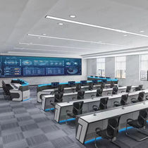 Command custom work table security dispatching table central control room console command center table monitoring table operating table