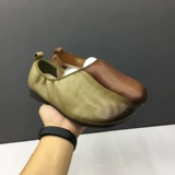 Дышащие универсальные комфортные модные туфли для отдыха, коллекция 2021, из натуральной кожи, мягкая подошва, осенние