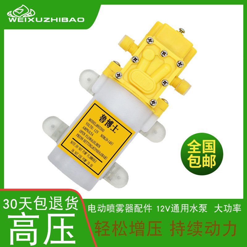 High Pressure Electric Sprayer Accessories Motor Water Pumps Large Flow Smart Pressure Pesticide Machines Self Priming Pump Agricultural